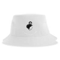 Space Possum Funny Introvert Anxiety Outer Space Sustainable Bucket Hat