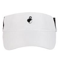 Space Possum Funny Introvert Anxiety Outer Space Adult Drive Performance Visor