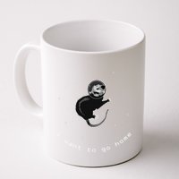 Space Possum Funny Introvert Anxiety Outer Space Mug