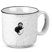 Space Possum Funny Introvert Anxiety Outer Space 15oz Campfire Ceramic Mug