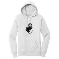 Space Possum Funny Introvert Anxiety Outer Space Women's Pullover Hoodie