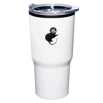 Space Possum Funny Introvert Anxiety Outer Space Tumbler