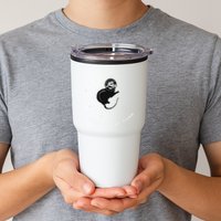 Space Possum Funny Introvert Anxiety Outer Space Tumbler