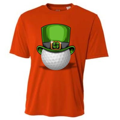 St Patrick's Golf Day Tee Beer Cool Gift Cooling Performance Crew T-Shirt