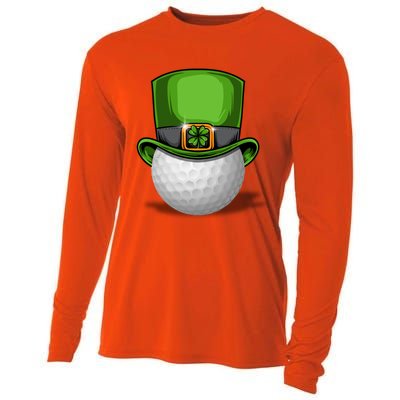 St Patrick's Golf Day Tee Beer Cool Gift Cooling Performance Long Sleeve Crew