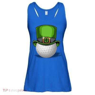 St Patrick's Golf Day Tee Beer Cool Gift Ladies Essential Flowy Tank
