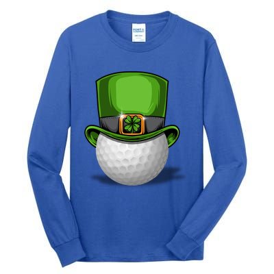 St Patrick's Golf Day Tee Beer Cool Gift Tall Long Sleeve T-Shirt