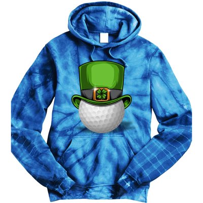 St Patrick's Golf Day Tee Beer Cool Gift Tie Dye Hoodie