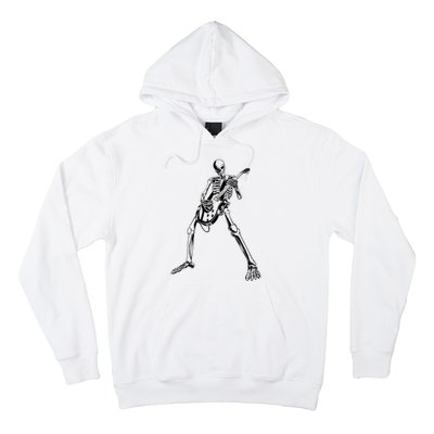 Skeleton Playing Guitar Hoodie