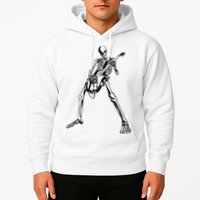 Skeleton Playing Guitar Hoodie