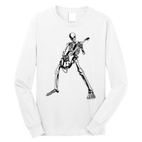 Skeleton Playing Guitar Long Sleeve Shirt