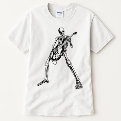 Skeleton Playing Guitar Tall T-Shirt