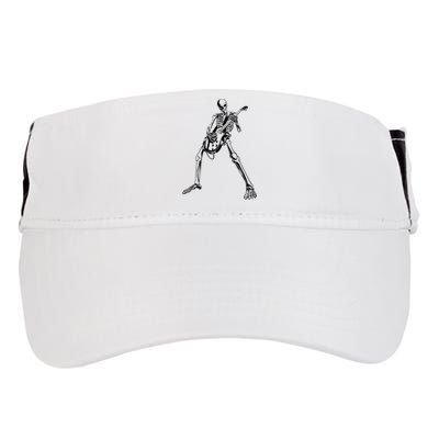 Skeleton Playing Guitar Adult Drive Performance Visor