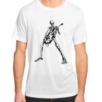 Skeleton Playing Guitar Adult ChromaSoft Performance T-Shirt