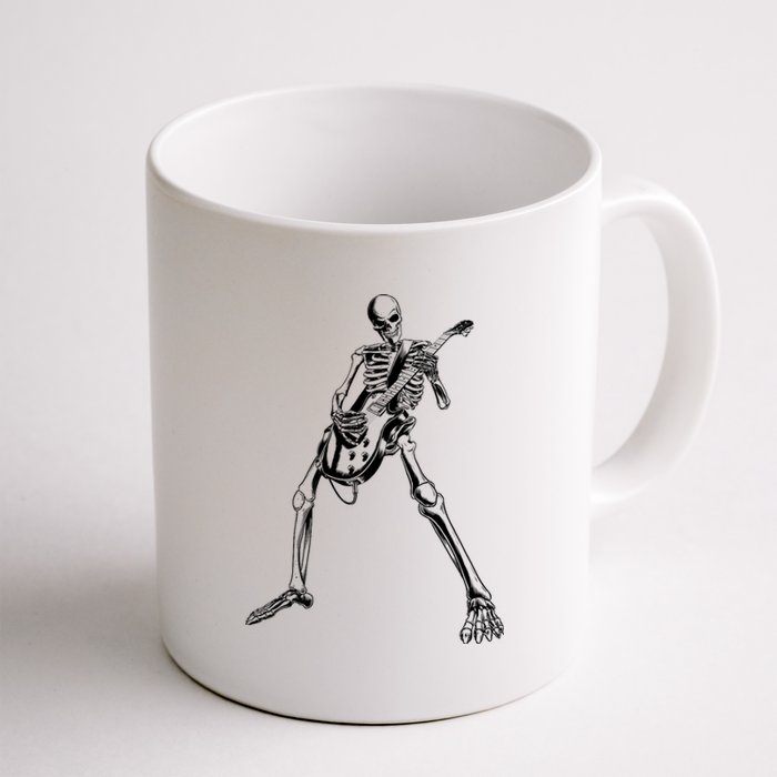 Skeleton Playing Guitar Coffee Mug