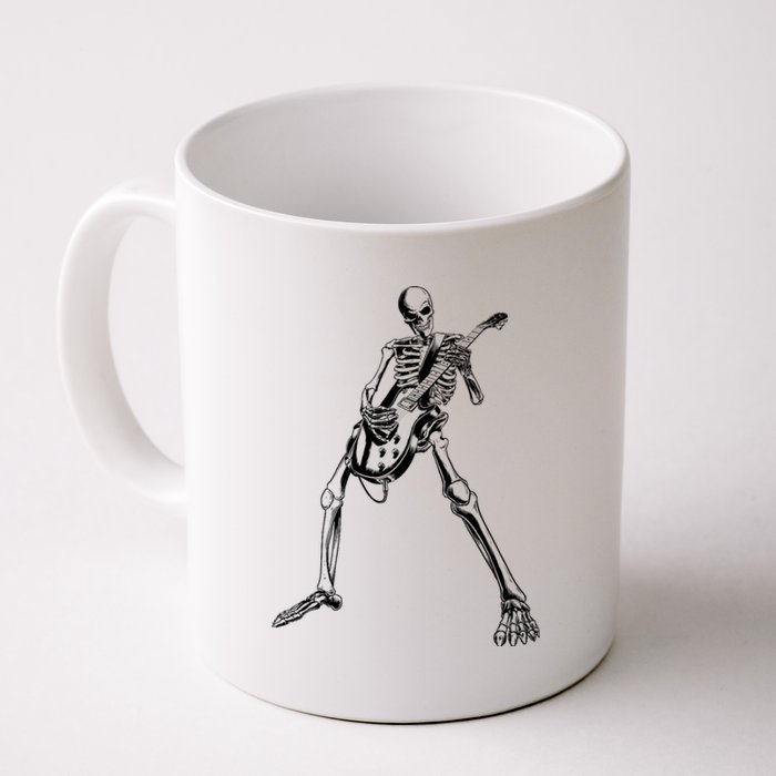 Skeleton Playing Guitar Coffee Mug