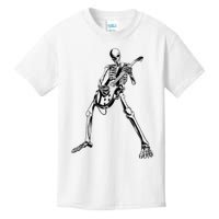 Skeleton Playing Guitar Kids T-Shirt