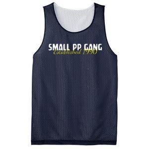 Small Pp Gang Established 1990 Funny Apparel Mesh Reversible Basketball Jersey Tank