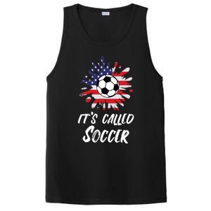 Soccer Players Gift Its Called Soccer funny futbol PosiCharge Competitor Tank