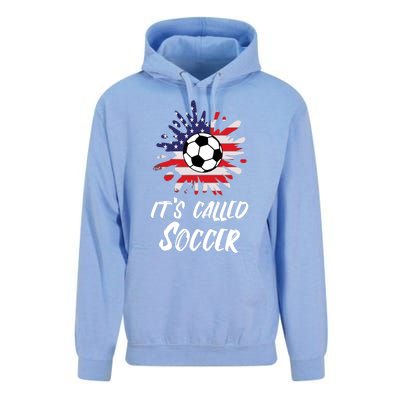 Soccer Players Gift Its Called Soccer funny futbol Unisex Surf Hoodie