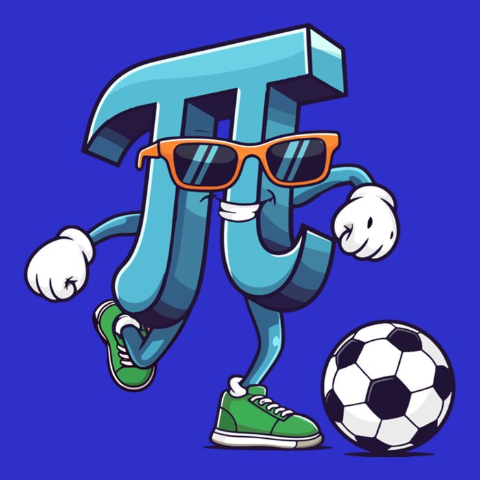 Soccer Pi Geeky Math Nerdy Teacher Funny Pi Day Funny Gift Mousepad