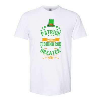 Saint Patrick? Great But While Fishing It's Even Greater! Gift Softstyle CVC T-Shirt