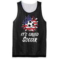 Soccer Players Gift Its Called Soccer funny futbol Mesh Reversible Basketball Jersey Tank