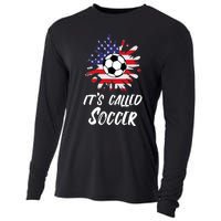 Soccer Players Gift Its Called Soccer funny futbol Cooling Performance Long Sleeve Crew