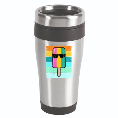 Summer Popsicle Gift Funny Ice Cream Beach Pool Party Gift 16oz Travel Tumbler