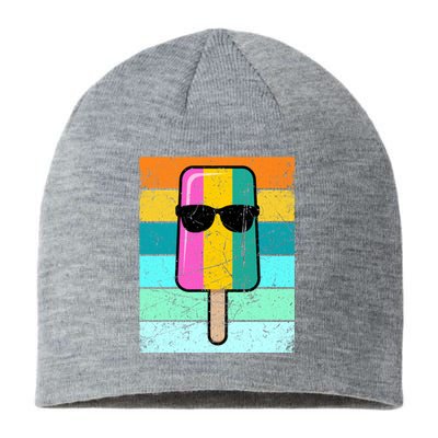 Summer Popsicle Gift Funny Ice Cream Beach Pool Party Gift Sustainable Beanie