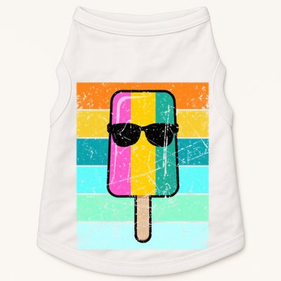 Summer Popsicle Gift Funny Ice Cream Beach Pool Party Gift Doggie Tank