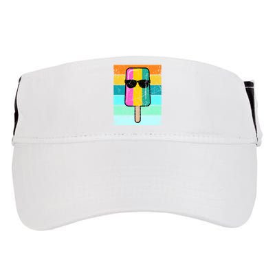 Summer Popsicle Gift Funny Ice Cream Beach Pool Party Gift Adult Drive Performance Visor