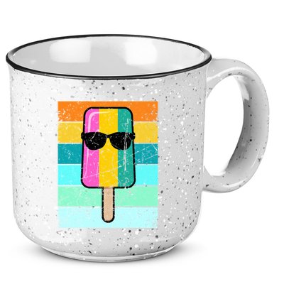 Summer Popsicle Gift Funny Ice Cream Beach Pool Party Gift 15oz Campfire Ceramic Mug