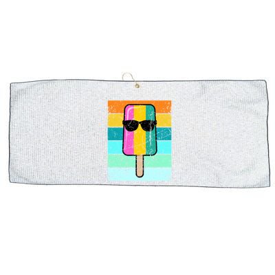 Summer Popsicle Gift Funny Ice Cream Beach Pool Party Gift Large Microfiber Waffle Golf Towel