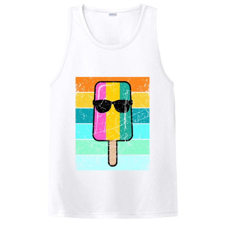 Summer Popsicle Gift Funny Ice Cream Beach Pool Party Gift PosiCharge Competitor Tank