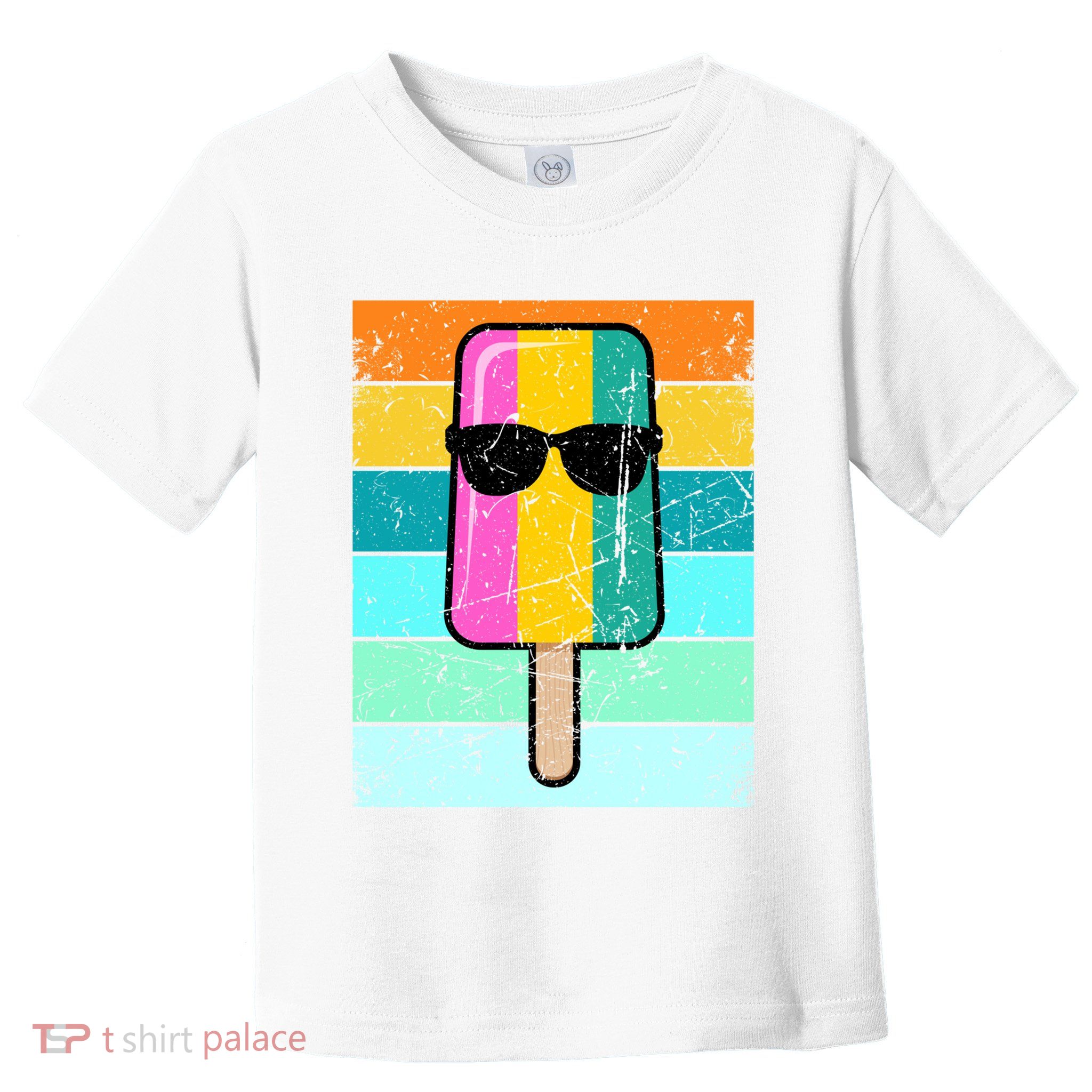 Summer Popsicle Gift Funny Ice Cream Beach Pool Party Gift Toddler T-Shirt