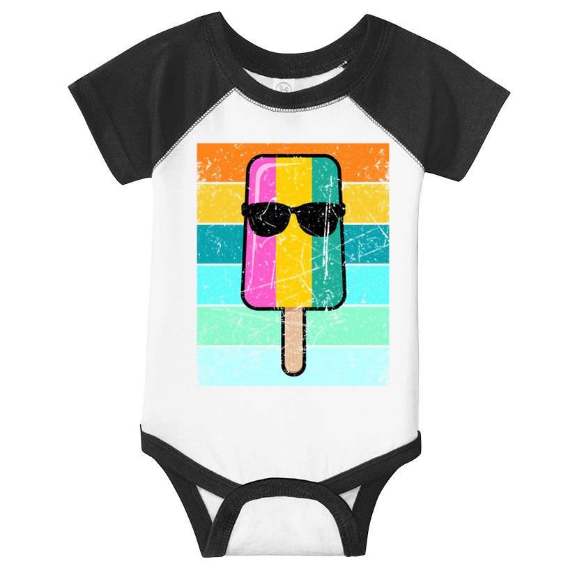 Summer Popsicle Gift Funny Ice Cream Beach Pool Party Gift Infant Baby Jersey Bodysuit