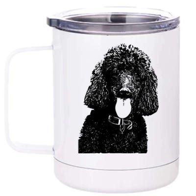 Standard Poodle Gift 12 oz Stainless Steel Tumbler Cup