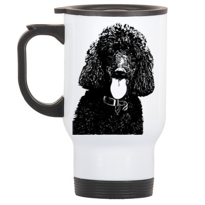 Standard Poodle Gift Stainless Steel Travel Mug