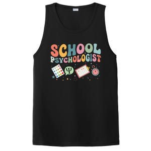 School Psychologist Groovy Psychology Teacher PosiCharge Competitor Tank