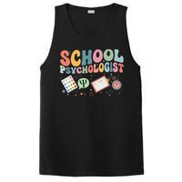 School Psychologist Groovy Psychology Teacher PosiCharge Competitor Tank