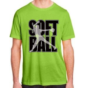 Softball Pitcher Great N Player Practice Cool Gift Adult ChromaSoft Performance T-Shirt