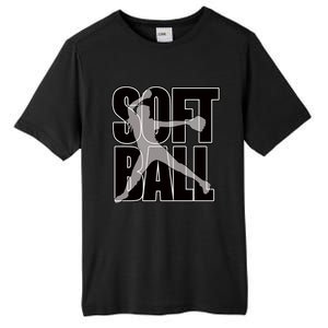 Softball Pitcher Great N Player Practice Cool Gift Tall Fusion ChromaSoft Performance T-Shirt