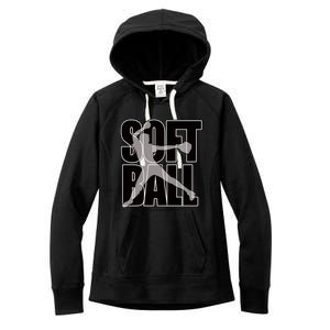 Softball Pitcher Great N Player Practice Cool Gift Women's Fleece Hoodie