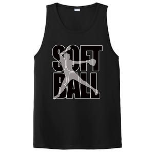 Softball Pitcher Great N Player Practice Cool Gift PosiCharge Competitor Tank