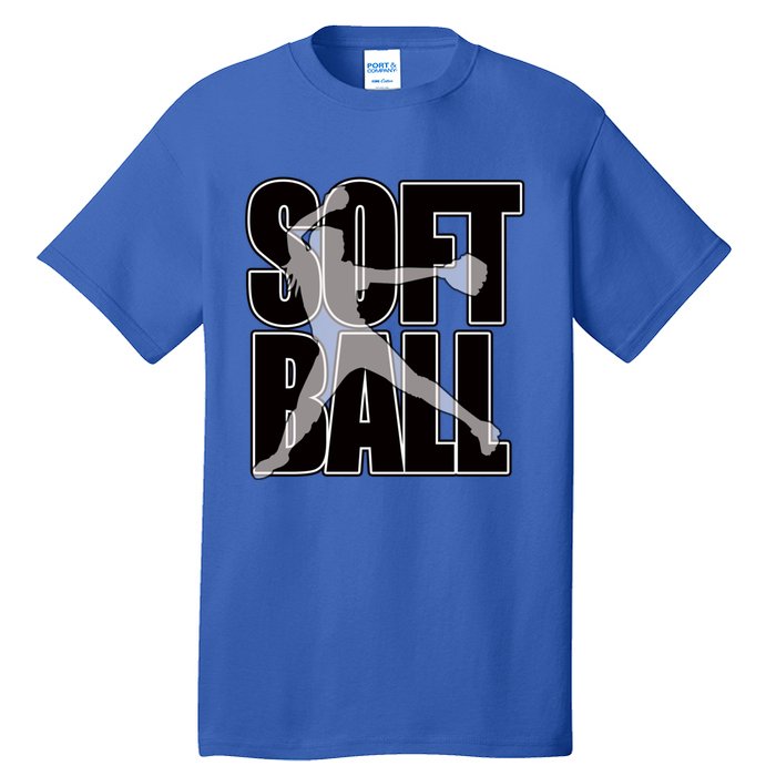 Softball Pitcher Great N Player Practice Cool Gift Tall T-Shirt