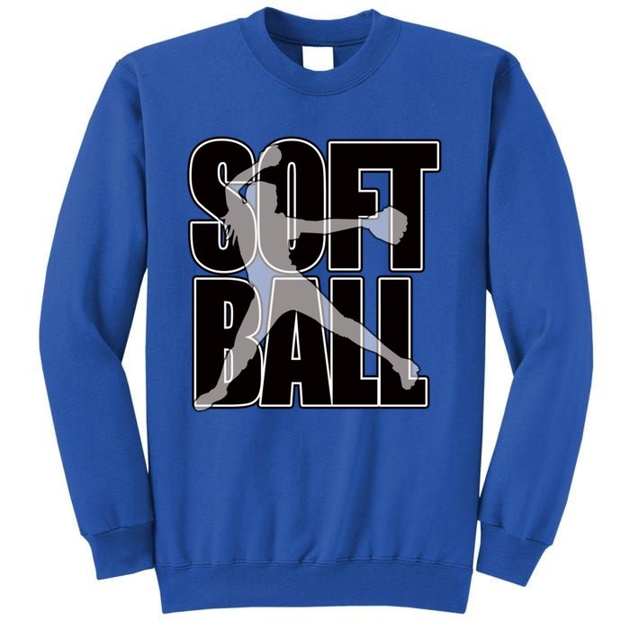 Softball Pitcher Great N Player Practice Cool Gift Tall Sweatshirt