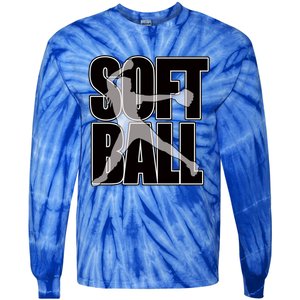 Softball Pitcher Great N Player Practice Cool Gift Tie-Dye Long Sleeve Shirt