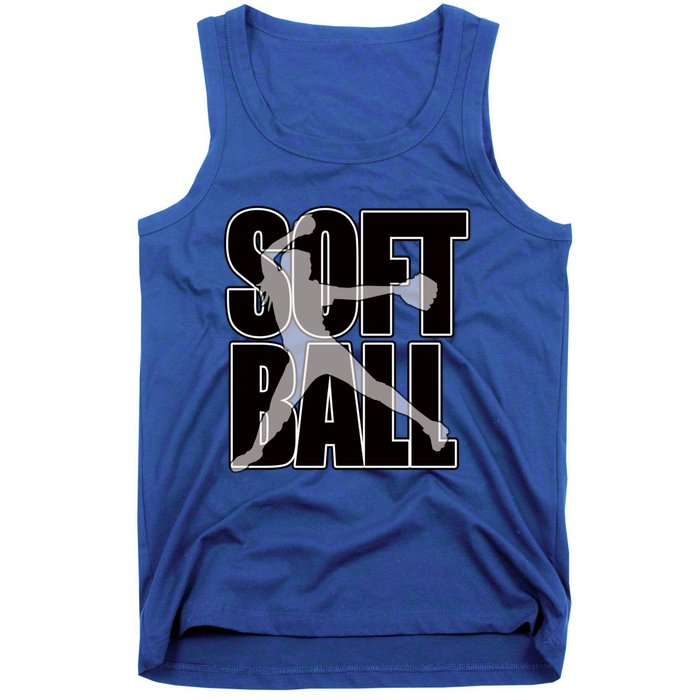 Softball Pitcher Great N Player Practice Cool Gift Tank Top