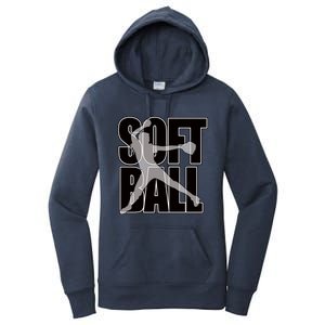 Softball Pitcher Great N Player Practice Cool Gift Women's Pullover Hoodie